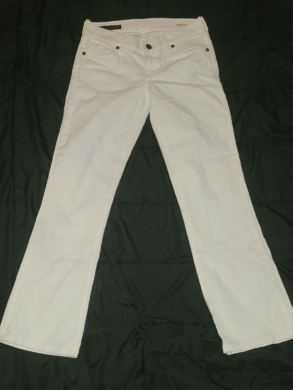 Citizens Of Humanity White Women’s Jeans - Classic Straight Fit